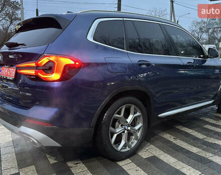 Синій БМВ Х3, об'ємом двигуна 2 л та пробігом 52 тис. км за 33900 $, фото 13 на Automoto.ua