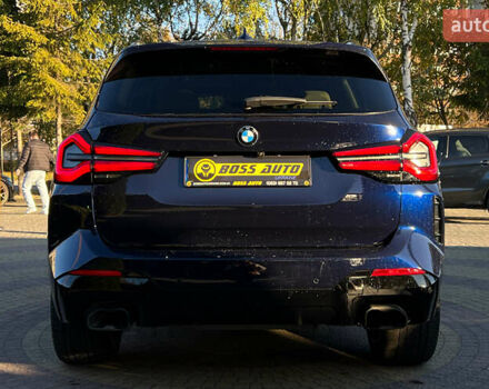 Синій БМВ Х3, об'ємом двигуна 3 л та пробігом 20 тис. км за 52700 $, фото 5 на Automoto.ua