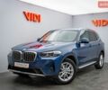 Синий БМВ Х3, объемом двигателя 3 л и пробегом 80 тыс. км за 44632 $, фото 1 на Automoto.ua