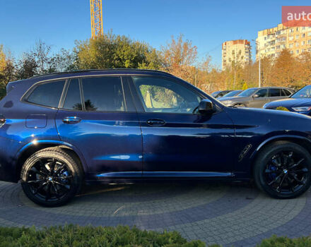 Синій БМВ Х3, об'ємом двигуна 3 л та пробігом 20 тис. км за 52700 $, фото 7 на Automoto.ua