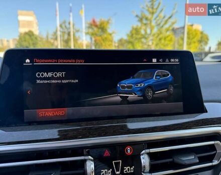 Синій БМВ Х3, об'ємом двигуна 2 л та пробігом 10 тис. км за 39500 $, фото 40 на Automoto.ua