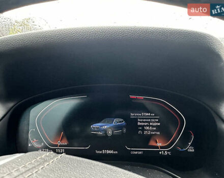 Синій БМВ Х3, об'ємом двигуна 2 л та пробігом 52 тис. км за 33900 $, фото 30 на Automoto.ua
