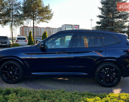 Синій БМВ Х3, об'ємом двигуна 3 л та пробігом 20 тис. км за 52700 $, фото 3 на Automoto.ua
