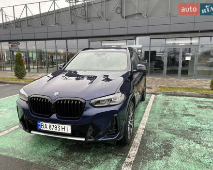 Синій БМВ Х3, об'ємом двигуна 2 л та пробігом 24 тис. км за 52000 $, фото 4 на Automoto.ua