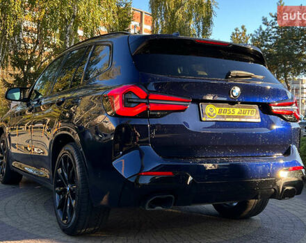 Синій БМВ Х3, об'ємом двигуна 3 л та пробігом 20 тис. км за 52700 $, фото 4 на Automoto.ua