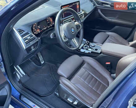 Синий БМВ Х3, объемом двигателя 3 л и пробегом 20 тыс. км за 48500 $, фото 14 на Automoto.ua
