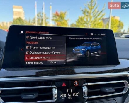 Синій БМВ Х3, об'ємом двигуна 2 л та пробігом 10 тис. км за 39500 $, фото 34 на Automoto.ua