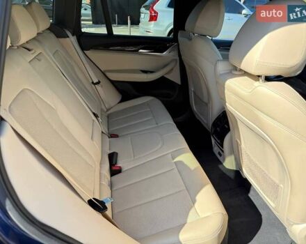 Синій БМВ Х3, об'ємом двигуна 2 л та пробігом 10 тис. км за 39500 $, фото 50 на Automoto.ua