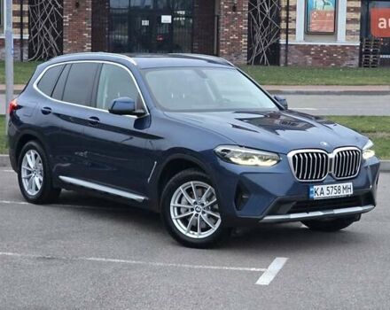Синий БМВ Х3, объемом двигателя 2.99 л и пробегом 71 тыс. км за 57500 $, фото 1 на Automoto.ua