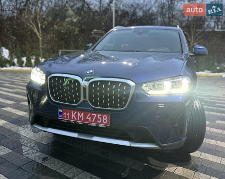 Синій БМВ Х3, об'ємом двигуна 2 л та пробігом 52 тис. км за 33900 $, фото 6 на Automoto.ua