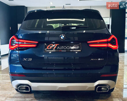 Синий БМВ Х3, объемом двигателя 2 л и пробегом 26 тыс. км за 47900 $, фото 8 на Automoto.ua