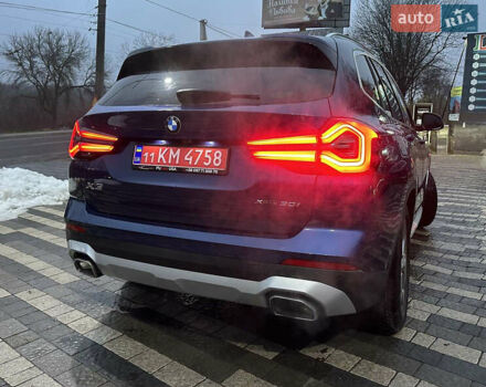 Синій БМВ Х3, об'ємом двигуна 2 л та пробігом 52 тис. км за 33900 $, фото 11 на Automoto.ua