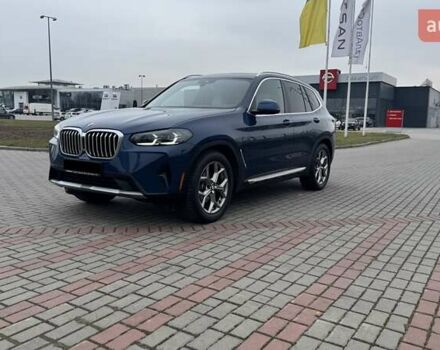 Синий БМВ Х3, объемом двигателя 2 л и пробегом 48 тыс. км за 38900 $, фото 2 на Automoto.ua