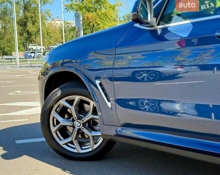 Синій БМВ Х3, об'ємом двигуна 2 л та пробігом 10 тис. км за 39500 $, фото 9 на Automoto.ua