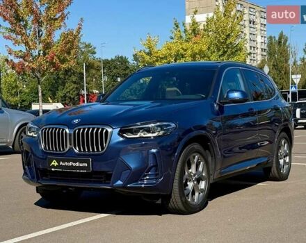 Синій БМВ Х3, об'ємом двигуна 2 л та пробігом 10 тис. км за 39500 $, фото 6 на Automoto.ua