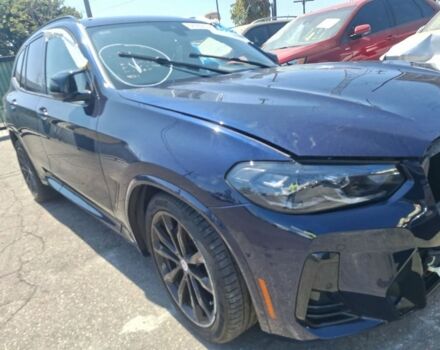 Синий БМВ Х3, объемом двигателя 3 л и пробегом 42 тыс. км за 29000 $, фото 2 на Automoto.ua