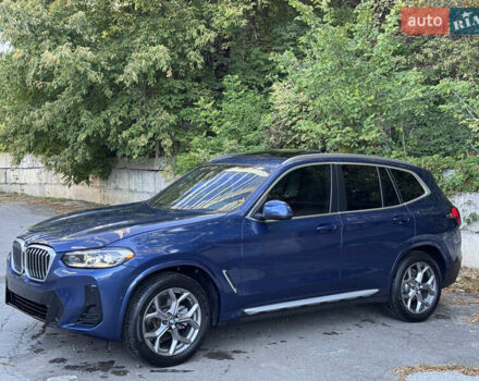 Синий БМВ Х3, объемом двигателя 2 л и пробегом 38 тыс. км за 41500 $, фото 5 на Automoto.ua