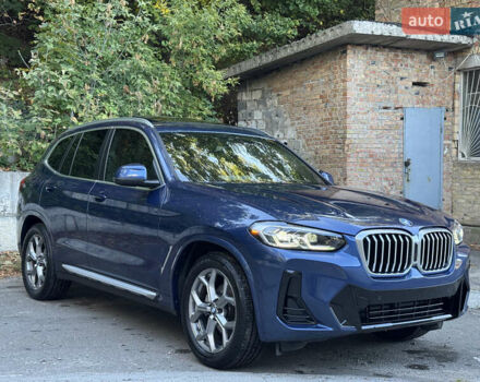 Синий БМВ Х3, объемом двигателя 2 л и пробегом 38 тыс. км за 41500 $, фото 1 на Automoto.ua