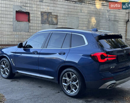 Синий БМВ Х3, объемом двигателя 2 л и пробегом 38 тыс. км за 41500 $, фото 6 на Automoto.ua