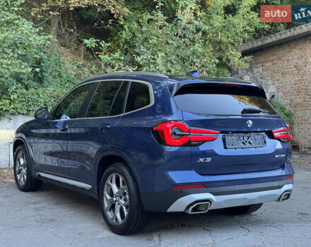 Синий БМВ Х3, объемом двигателя 2 л и пробегом 38 тыс. км за 41500 $, фото 7 на Automoto.ua