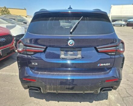 Синий БМВ Х3, объемом двигателя 3 л и пробегом 42 тыс. км за 29000 $, фото 1 на Automoto.ua