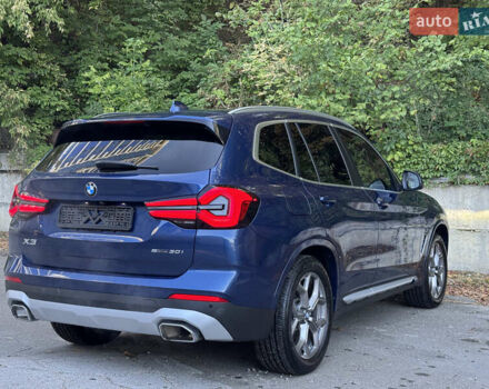 Синий БМВ Х3, объемом двигателя 2 л и пробегом 38 тыс. км за 41500 $, фото 8 на Automoto.ua