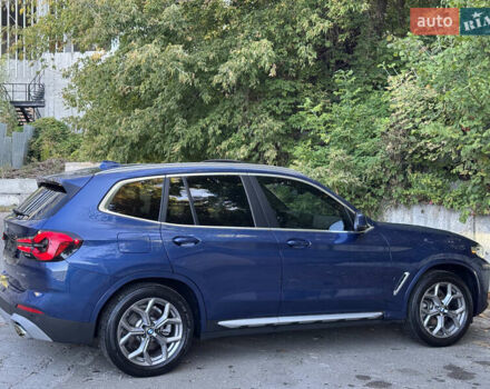 Синий БМВ Х3, объемом двигателя 2 л и пробегом 38 тыс. км за 41500 $, фото 9 на Automoto.ua