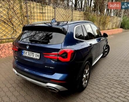 Синий БМВ Х3, объемом двигателя 2 л и пробегом 5 тыс. км за 53900 $, фото 3 на Automoto.ua