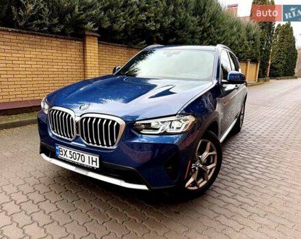 Синий БМВ Х3, объемом двигателя 2 л и пробегом 5 тыс. км за 53900 $, фото 2 на Automoto.ua