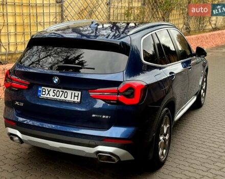 Синий БМВ Х3, объемом двигателя 2 л и пробегом 5 тыс. км за 53900 $, фото 9 на Automoto.ua