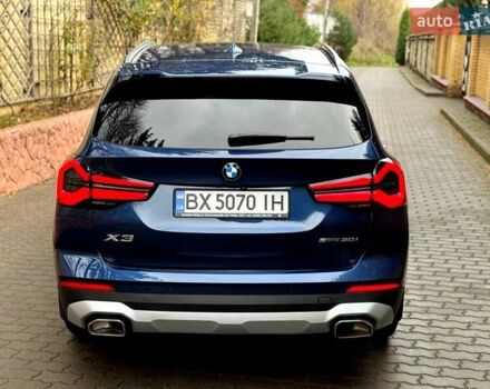 Синий БМВ Х3, объемом двигателя 2 л и пробегом 5 тыс. км за 53900 $, фото 4 на Automoto.ua
