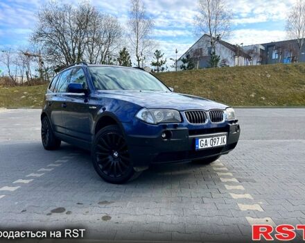 Синий БМВ Х3, объемом двигателя 3 л и пробегом 259 тыс. км за 2450 $, фото 1 на Automoto.ua