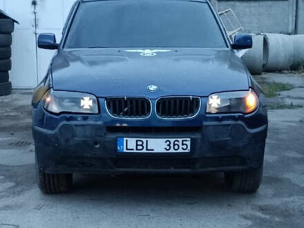 БМВ Х3 2004 в Сумах на Automoto.ua Синий БМВ Х3, объемом двигателя 3 л и пробегом 300 тыс. км за 4000 $, фото 1 на Automoto.ua