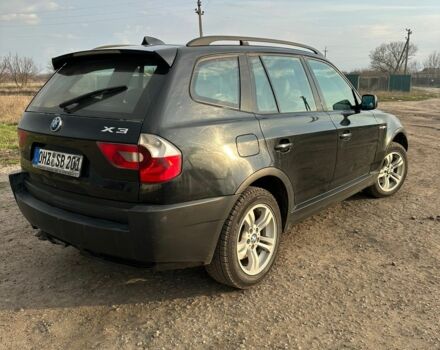 Синий БМВ Х3, объемом двигателя 3 л и пробегом 300 тыс. км за 4550 $, фото 1 на Automoto.ua