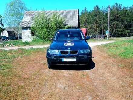 Синий БМВ Х3, объемом двигателя 3 л и пробегом 400 тыс. км за 4000 $, фото 1 на Automoto.ua