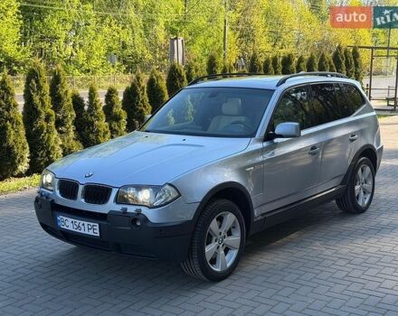 Синий БМВ Х3, объемом двигателя 2.99 л и пробегом 277 тыс. км за 8400 $, фото 1 на Automoto.ua