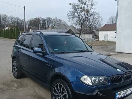 Синий БМВ Х3, объемом двигателя 2.98 л и пробегом 198 тыс. км за 8000 $, фото 1 на Automoto.ua
