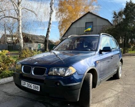 Синій БМВ Х3, об'ємом двигуна 2 л та пробігом 147 тис. км за 4300 $, фото 1 на Automoto.ua