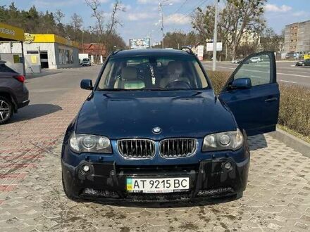 БМВ Х3 2005 у Броварах на Automoto.ua Синій БМВ Х3, об'ємом двигуна 3 л та пробігом 150 тис. км за 9000 $, фото 1 на Automoto.ua