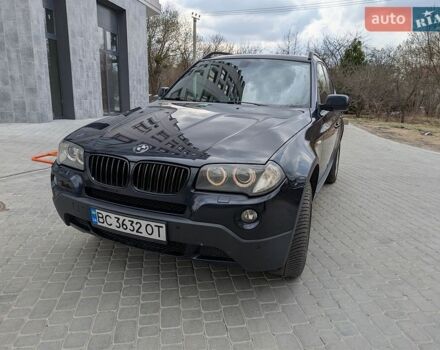 Синий БМВ Х3, объемом двигателя 2.99 л и пробегом 285 тыс. км за 9000 $, фото 1 на Automoto.ua