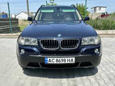 БМВ Х3 2007 в Луцке на Automoto.ua Синий БМВ Х3, объемом двигателя 2 л и пробегом 201 тыс. км за 11900 $, фото 1 на Automoto.ua