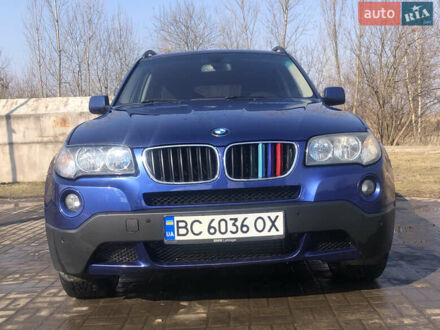 БМВ Х3 2007 в Луцке на Automoto.ua Синий БМВ Х3, объемом двигателя 2 л и пробегом 230 тыс. км за 10500 $, фото 1 на Automoto.ua