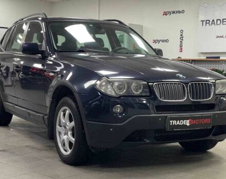 Синий БМВ Х3, объемом двигателя 3 л и пробегом 292 тыс. км за 8990 $, фото 1 на Automoto.ua