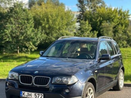 Синий БМВ Х3, объемом двигателя 2 л и пробегом 334 тыс. км за 5200 $, фото 1 на Automoto.ua