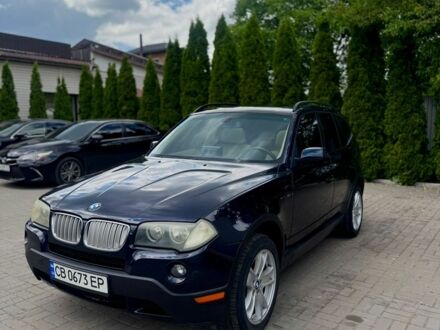 Синій БМВ Х3, об'ємом двигуна 3 л та пробігом 209 тис. км за 8000 $, фото 1 на Automoto.ua
