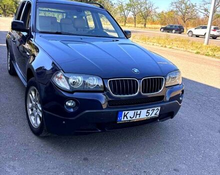Синий БМВ Х3, объемом двигателя 2 л и пробегом 335 тыс. км за 5200 $, фото 1 на Automoto.ua