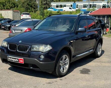 Синій БМВ Х3, об'ємом двигуна 2 л та пробігом 247 тис. км за 11990 $, фото 1 на Automoto.ua