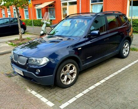 Синий БМВ Х3, объемом двигателя 2 л и пробегом 256 тыс. км за 12000 $, фото 1 на Automoto.ua