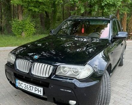 Синий БМВ Х3, объемом двигателя 3 л и пробегом 292 тыс. км за 14200 $, фото 1 на Automoto.ua