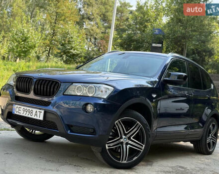 Синий БМВ Х3, объемом двигателя 3 л и пробегом 290 тыс. км за 15400 $, фото 1 на Automoto.ua